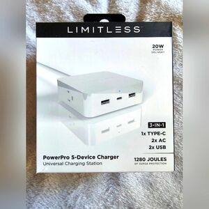 Limitless 5 Device charger - 3 in 1